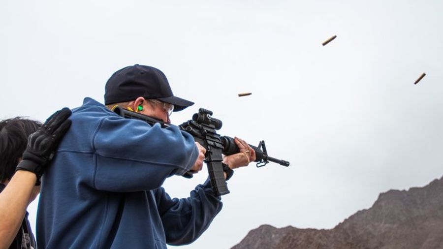 Las Vegas Open-Air Machine Gun and Rifle Shooting Small-Group