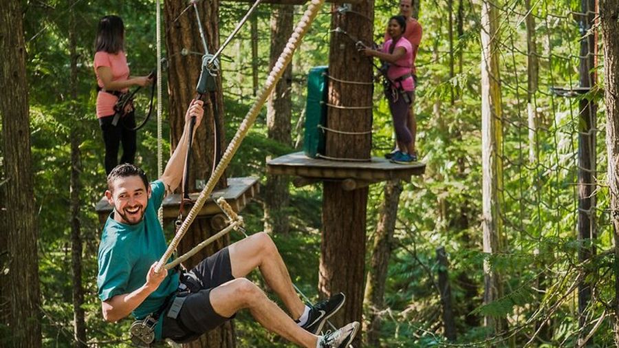 Aerial Obstacle Course - Full Course