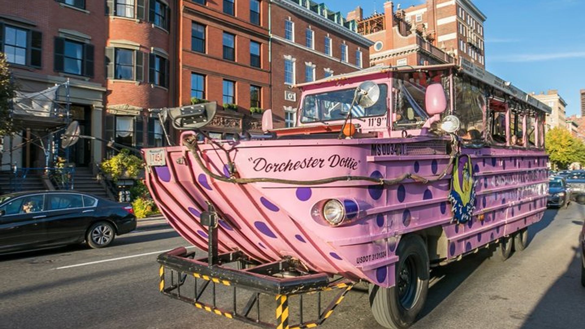 Visite touristique en bateau de canard de Boston avec croisière sur la rivière Charles