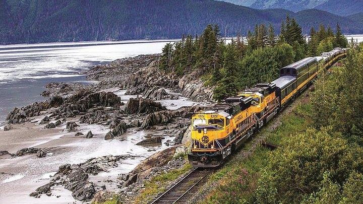 Seward to Anchorage One-Way Railroad Journey