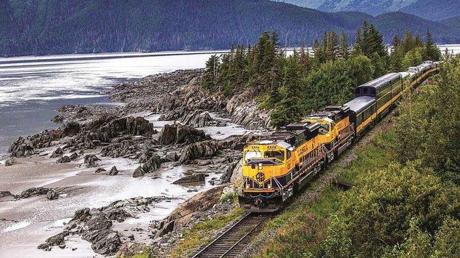Seward to Anchorage One-Way Railroad Journey