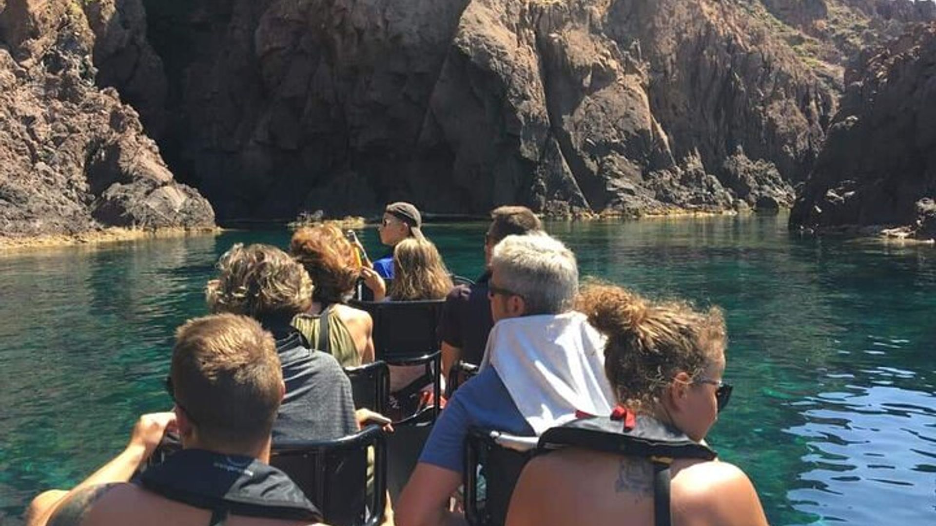 Scandola Girolata Die Calanques von Piana im Go Fast 10 Pax