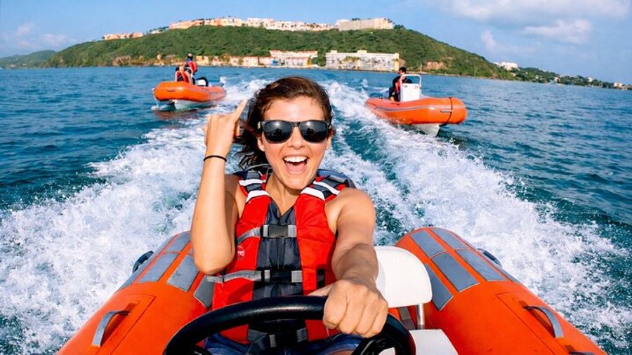 Puerto Rico 2-Person Speedboat Snorkel Safari from Fajardo