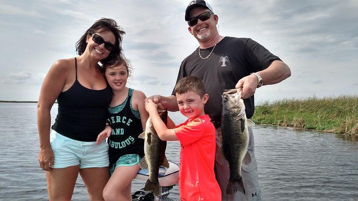 Private Lake Toho Bass Fishing Charter Near Kissimmee