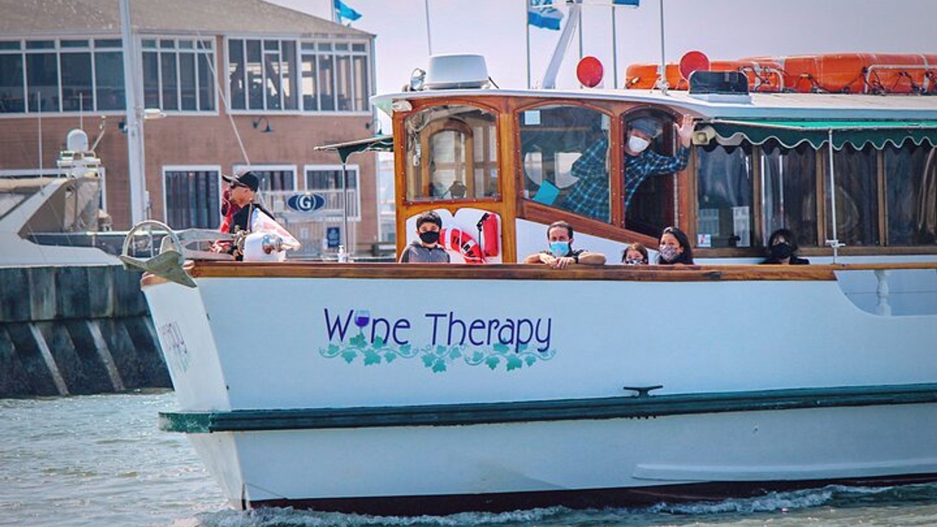 Sunset Cruise Aboard Wine Therapy image 3