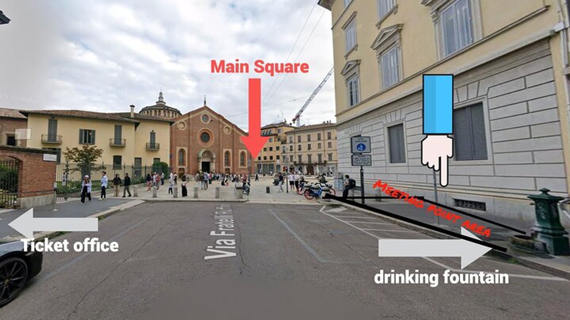 Visite guidée de la Cène et de S. Maria delle Grazie à Milan (en anglais)