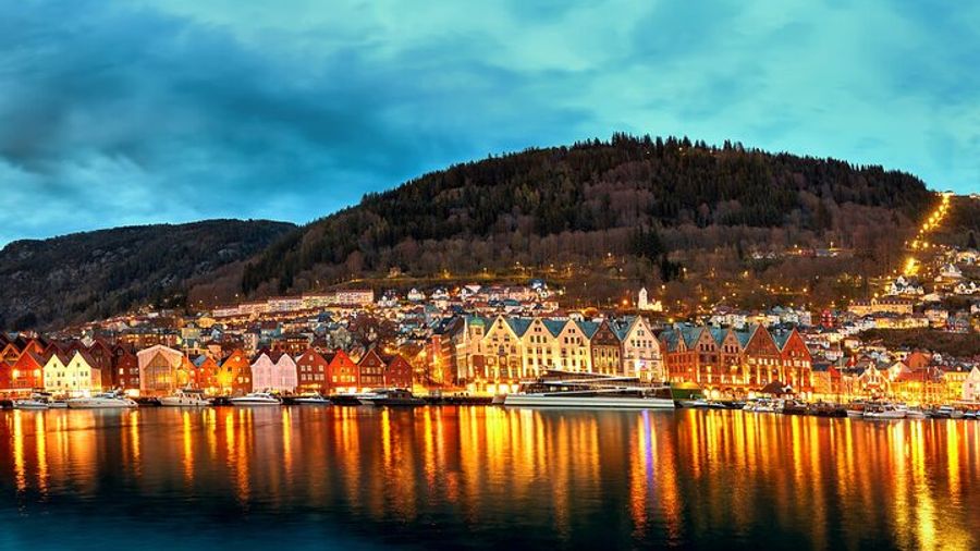 Bergen Combination Walking and Boat Tour