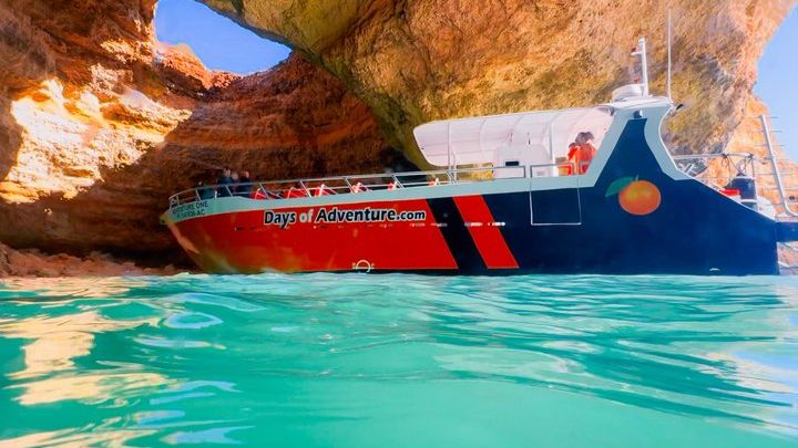 Combo Adventure: Benagil Caves Tour & Dolphins from Lagos