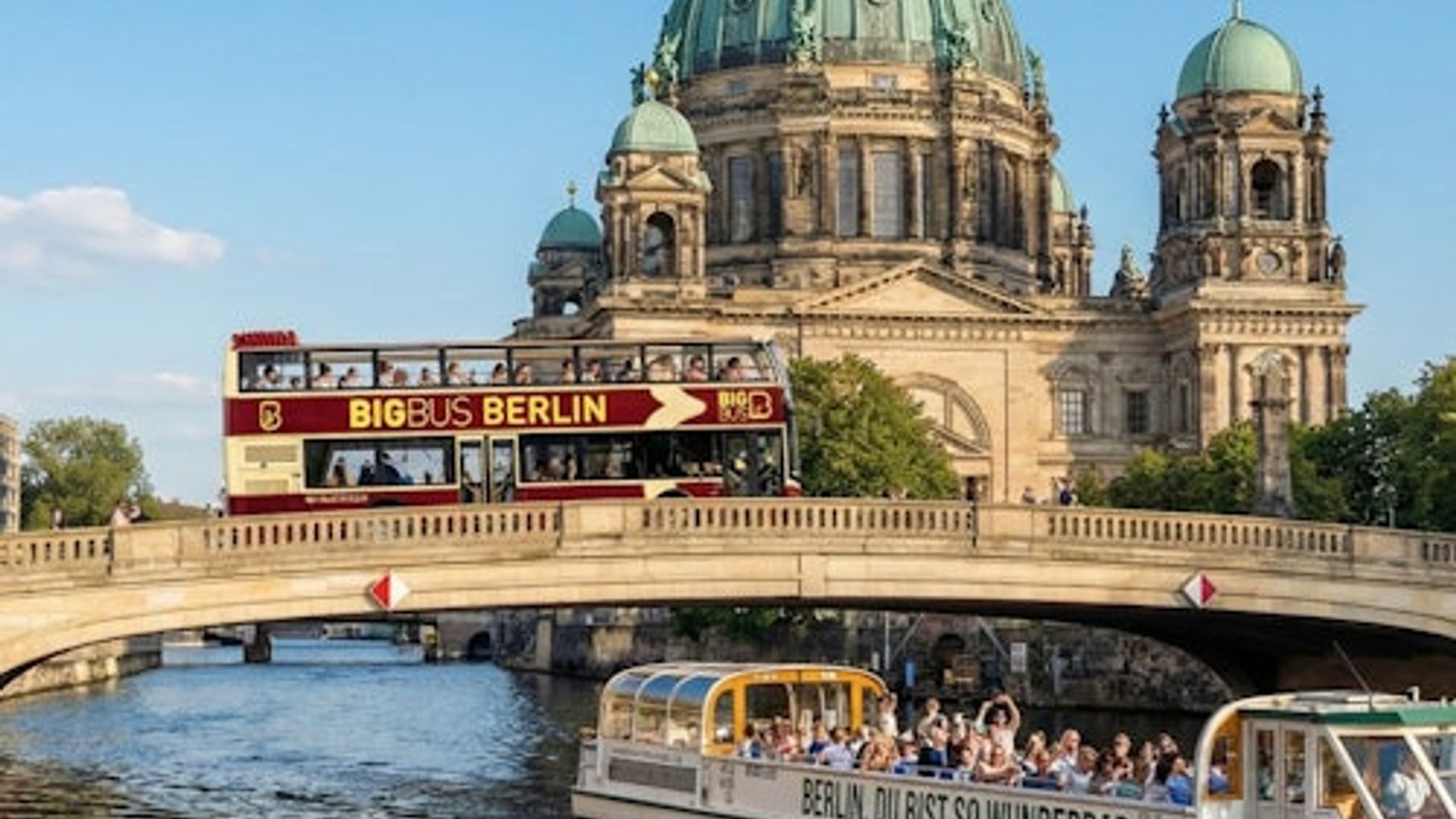 Big Bus Berlin: 24-Hr Hop-on Hop-off Bus + River Cruise