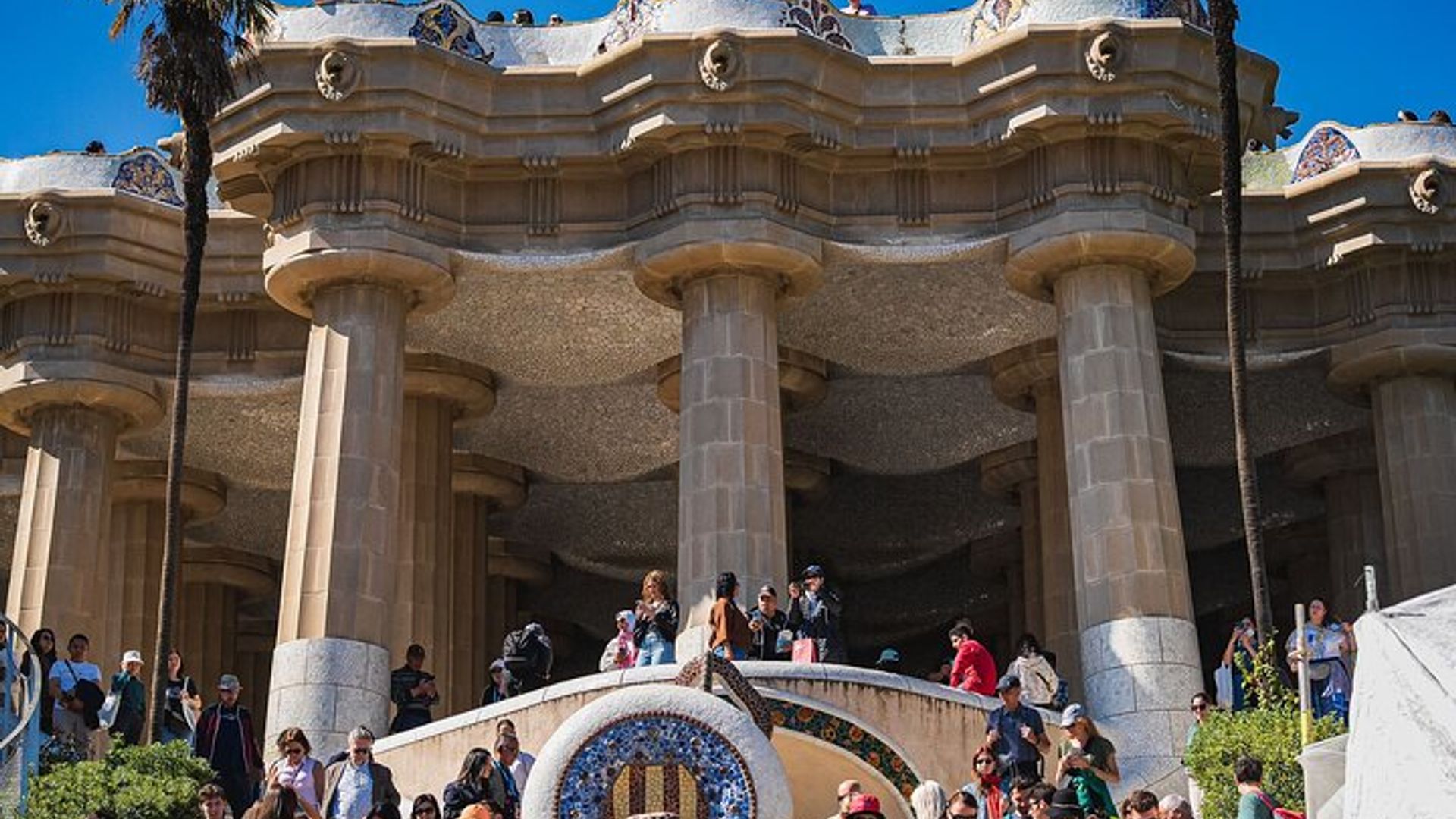 Visite guidée coupe-file du parc Guell de Barcelone