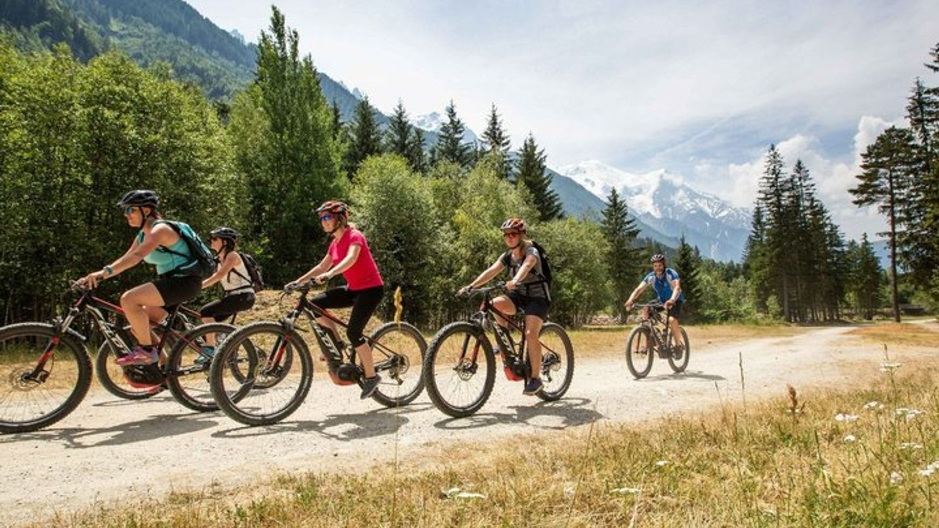 Selbstgeführte E-Mountainbike-Tour in Chamonix mit GPS-Routen