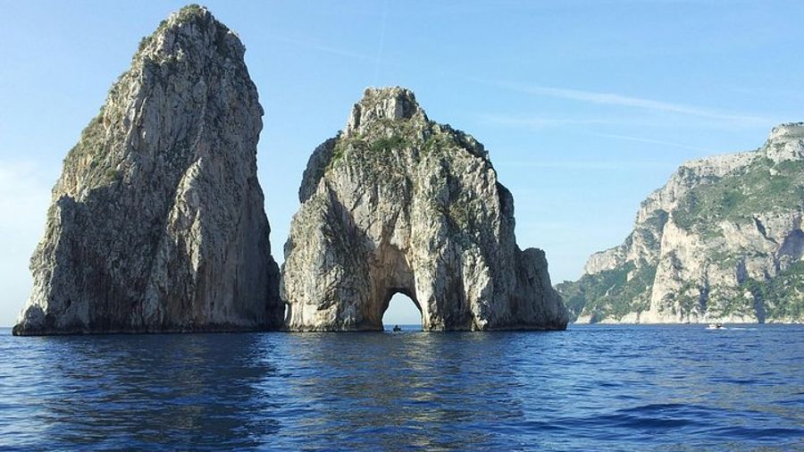 Capri Private Boat Tour From Positano, Praiano, or Amalfi