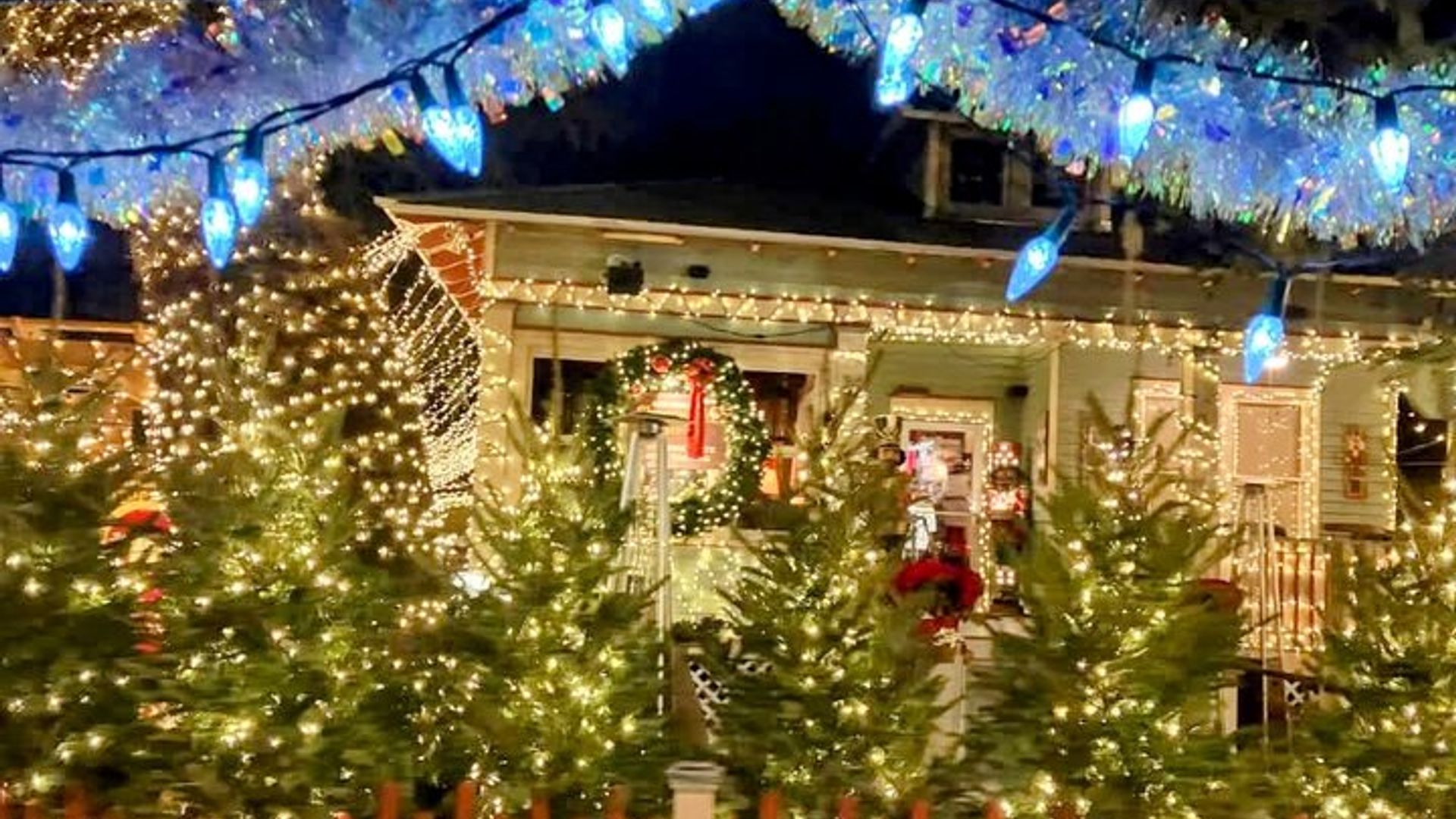 St. Augustine Old Town Night of Lights Private Golf Cart Tour