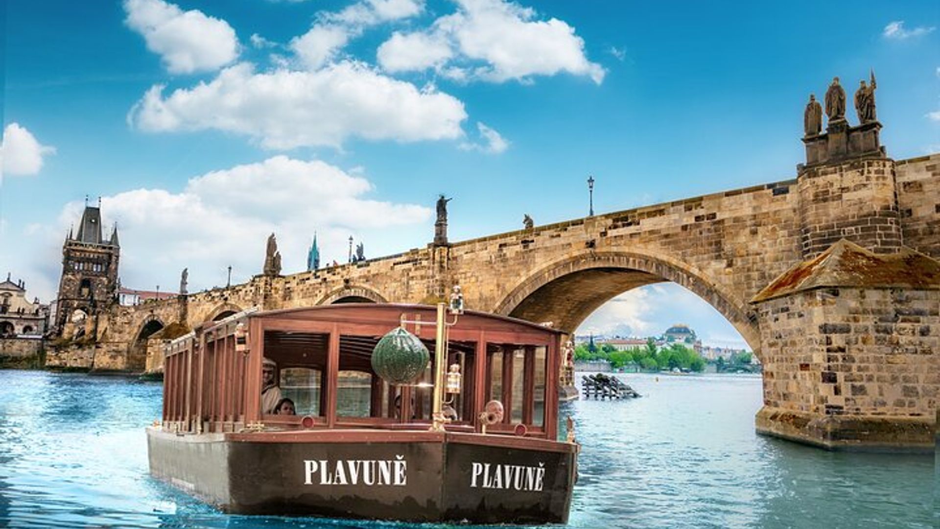 Prague Charles Bridge and River Cruise Guided Walk Group Tour
