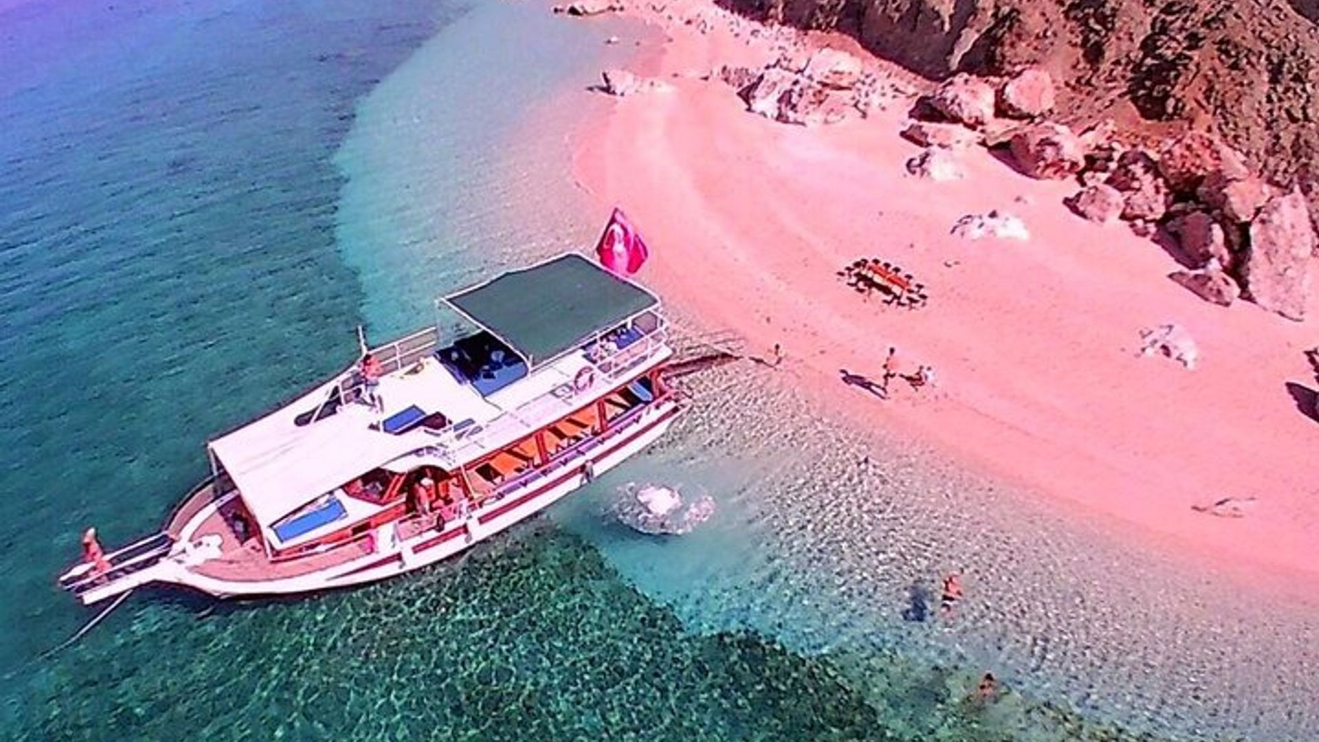 Suluada Boat Tour with BBQ Lunch & Roundtrip Transfer from Belek
