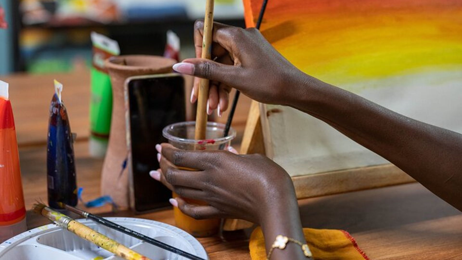 Art Paint and Pottery Studio in Mombasa Kenya