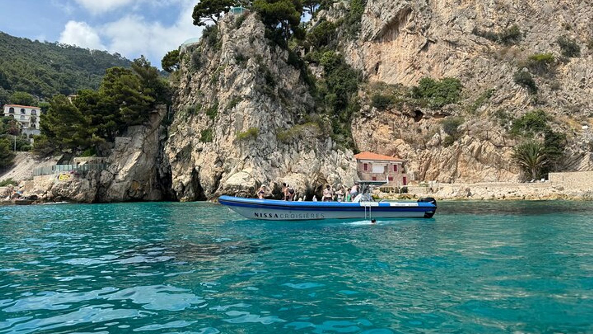 Französische Riviera Mala Höhle in kleiner Gruppe Schnorcheltour von Nizza