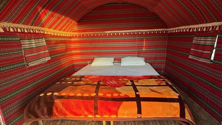 Wadi Rum Trip -Full day Jeep tour+ Overnight stay in Bedouin camp
