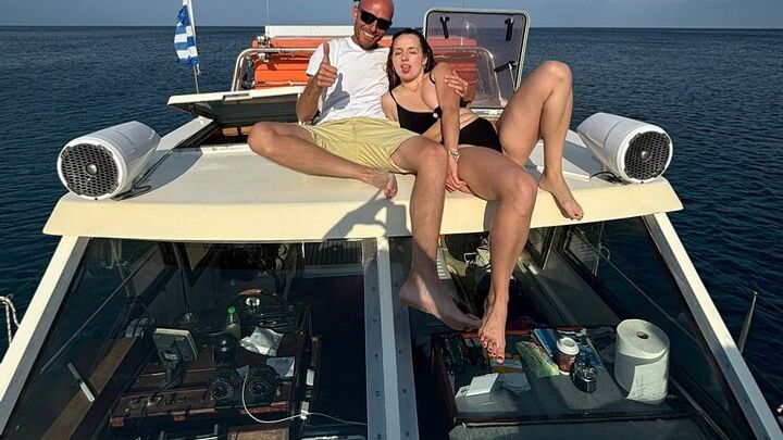 Rhodes Private Yacht Cruise With Drinks, Swimming, and Snorkeling