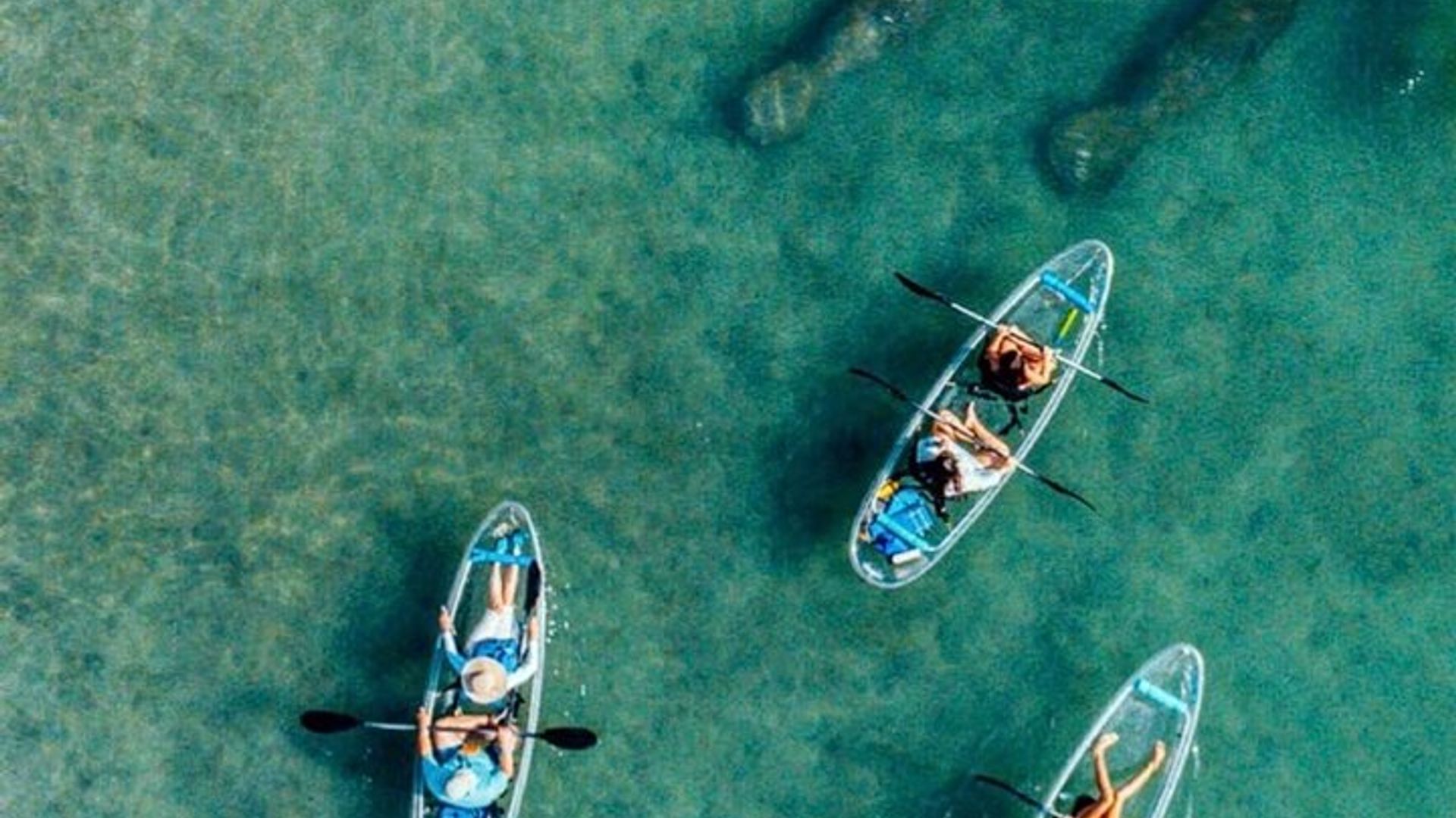 Riviera Beach nach Peanut Island Clear Kayak Tour