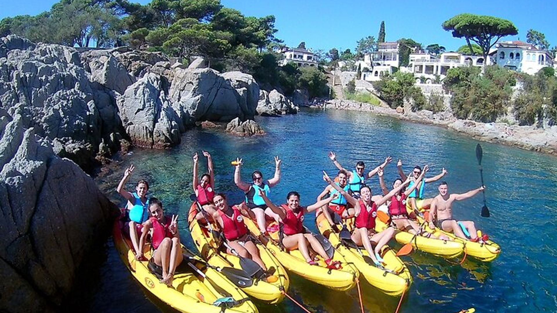 Kayak and Snorkel Adventure from Playa de Aro