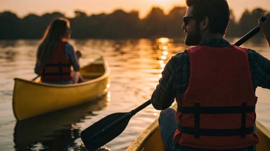Rovaniemi: Midnight Sun Canoeing Tour & Barbeque - Small Group