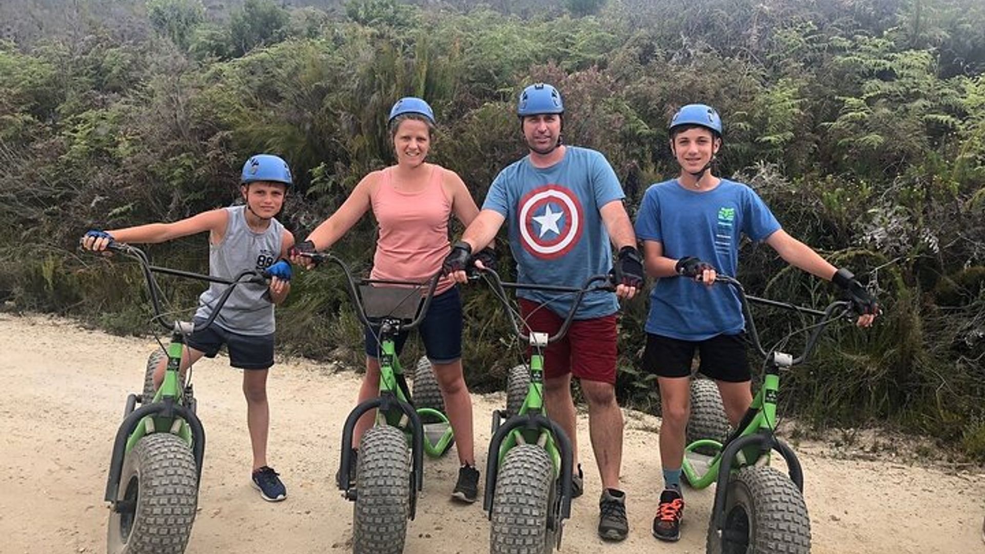 Knysna Forest Downhill-Scooter-Erlebnis