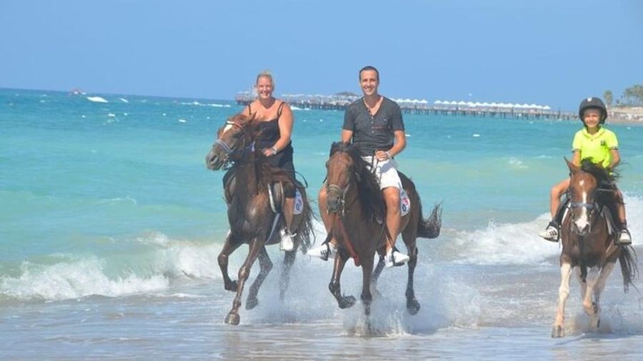 Horse Riding in Manavgat Side Forest and Beach