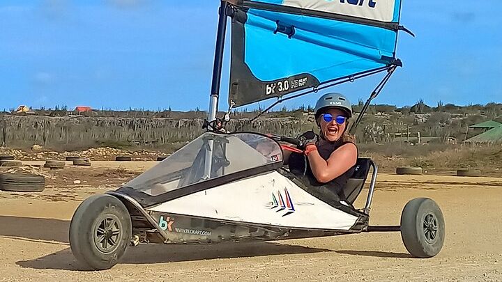 Landsailing Fun on the Windy Side of Bonaire