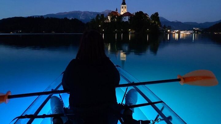 Lake Bled Small-Group Day or Sunset Guided Kayak Tour