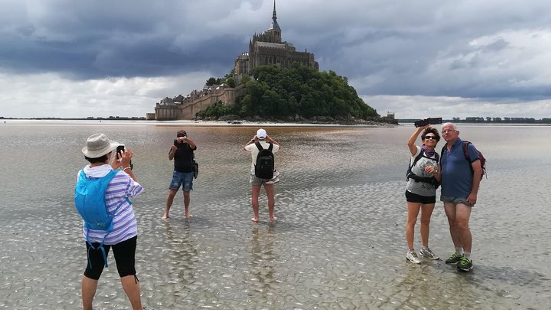 Traversée de la baie du Mont Saint Michel