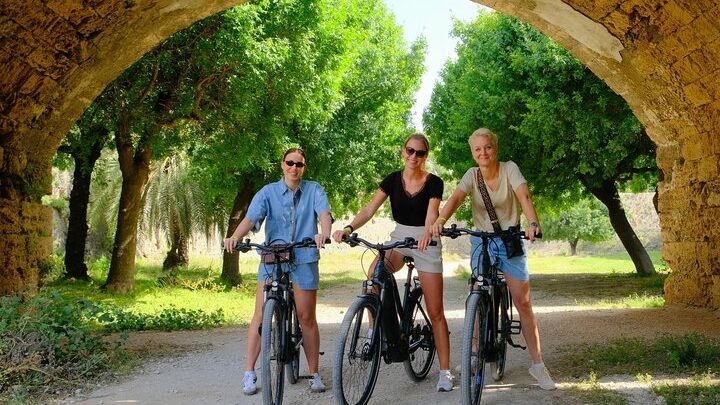 Rhodes Small-Group Retro E-Bike Tour