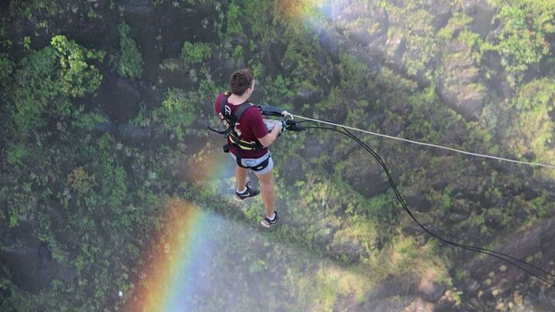 Victoria Falls Bungee Jump 111 Meter Free Fall Adventure
