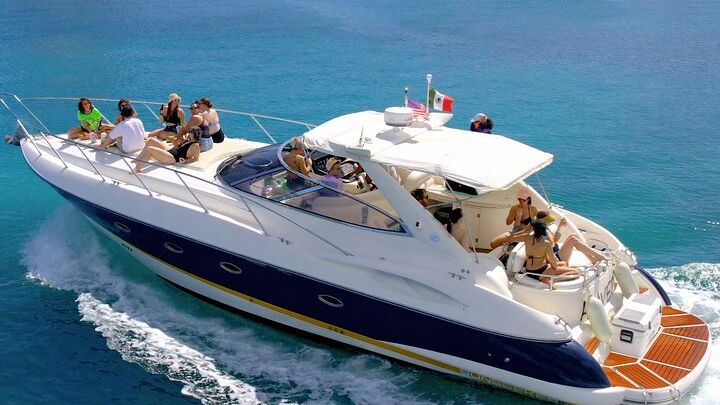 Cancun Private Premium 46-Foot (14-Meter) Yacht Rental