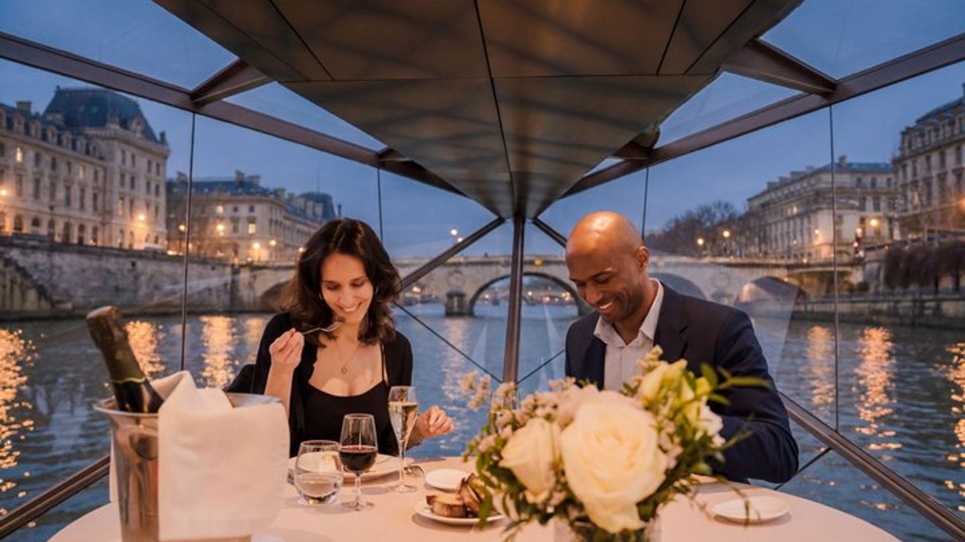 Paris: Seine Valentine's Day Gourmet Romantic Dinner Cruise