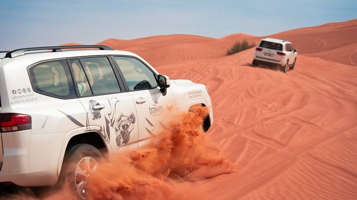 Dubai Morning Desert Safari With Dune Bashing and Transfer