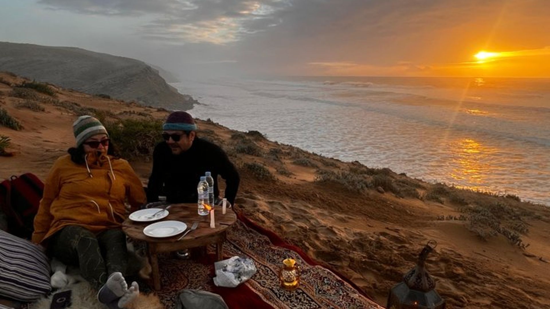 Essaouira Sunset Tour – Dîner cascade et côte de Sidi M’Barek
