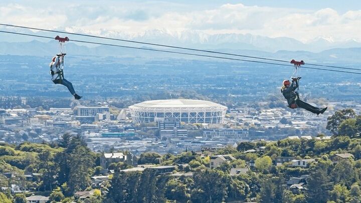 Christchurch Port Hills Zipline Experience With Chairlift