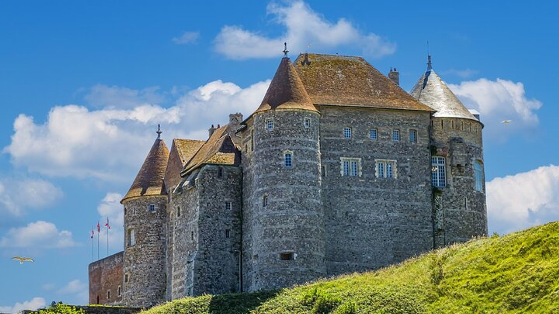 Dieppe Visite audioguidée à pied 2h et 22 commentaires audios