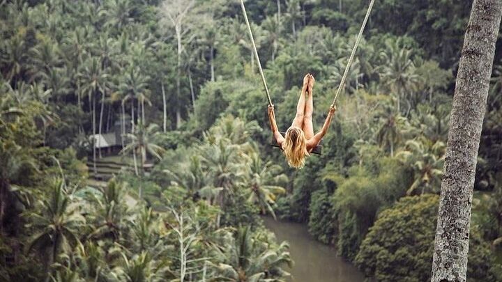 Private Tour To Tibumana Waterfall, rice terraces & Jungle Swing