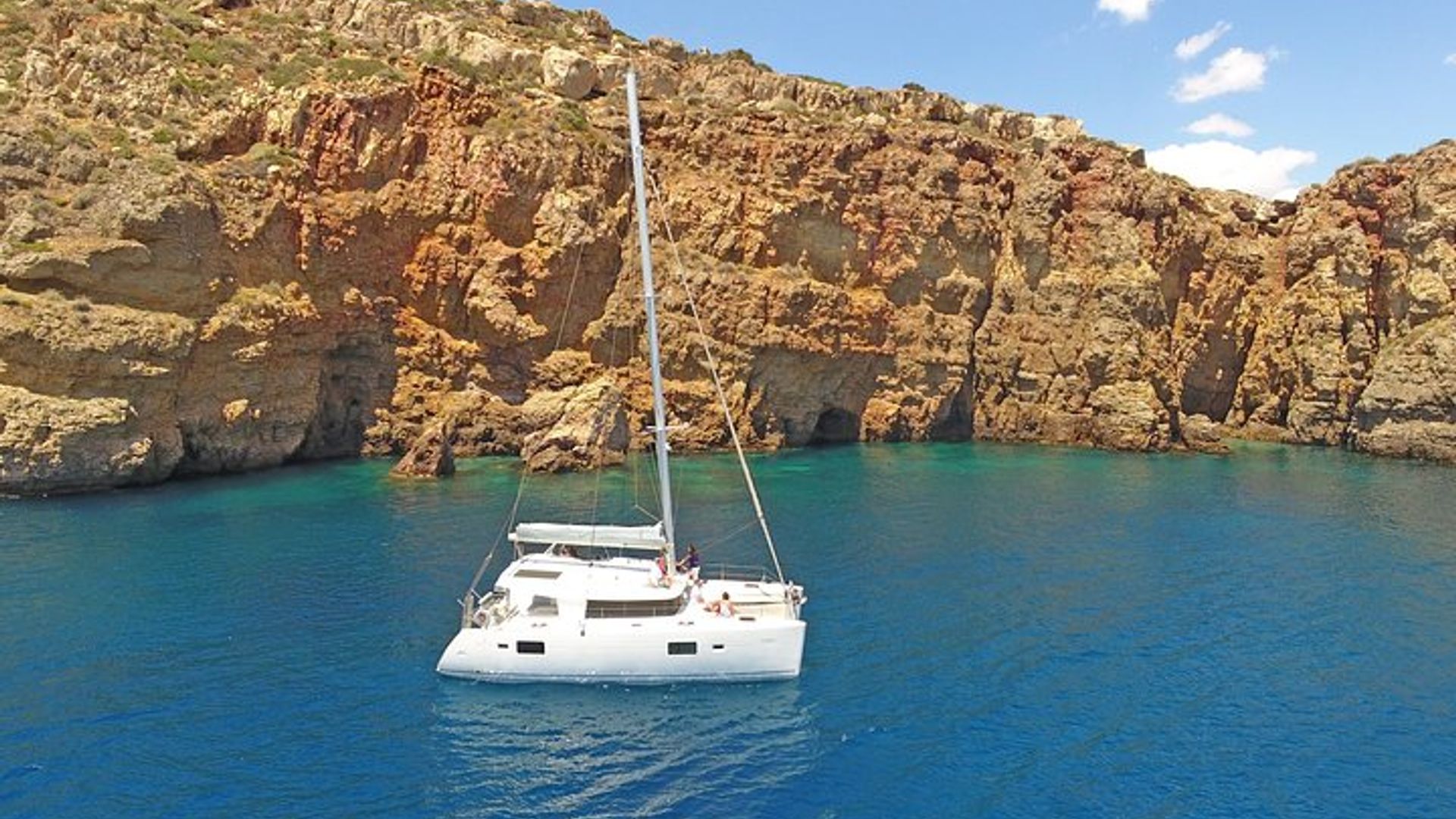 Athens Private Catamaran Cruise With Barbecue and Open Bar image 1