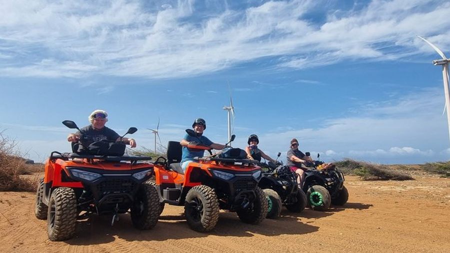 Private & Small-Group Coast-to-Coast ATV Tour (West Curaçao)