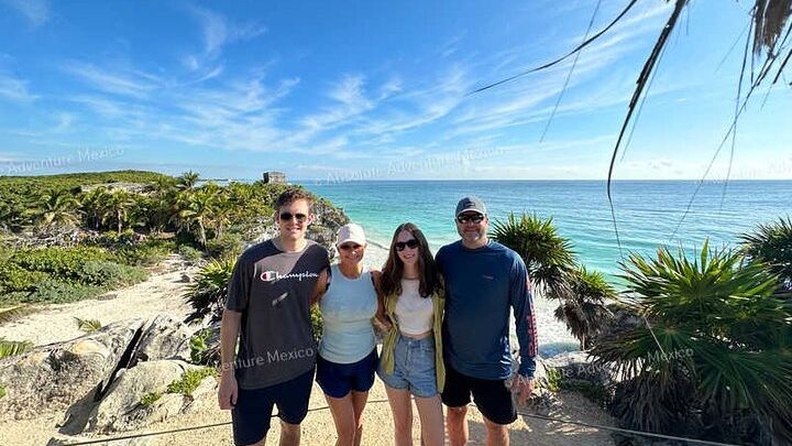 Tulum: Ruins, Cenote Private Half-Day Tour with Lunch, Transit