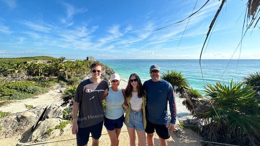 Tulum: Ruins, Cenote Private Half-Day Tour with Lunch, Transit