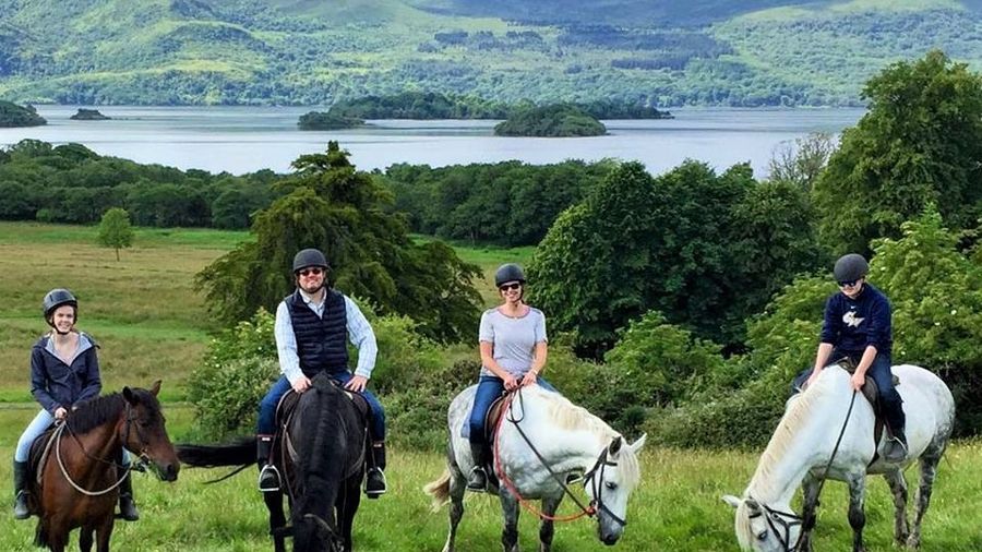 Killarney National Park horseback ride. Kerry. Guided. 1 hour.