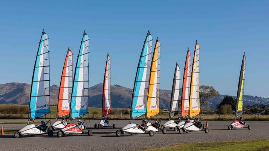 Christchurch Land Sailing Adventure Velocity Karts