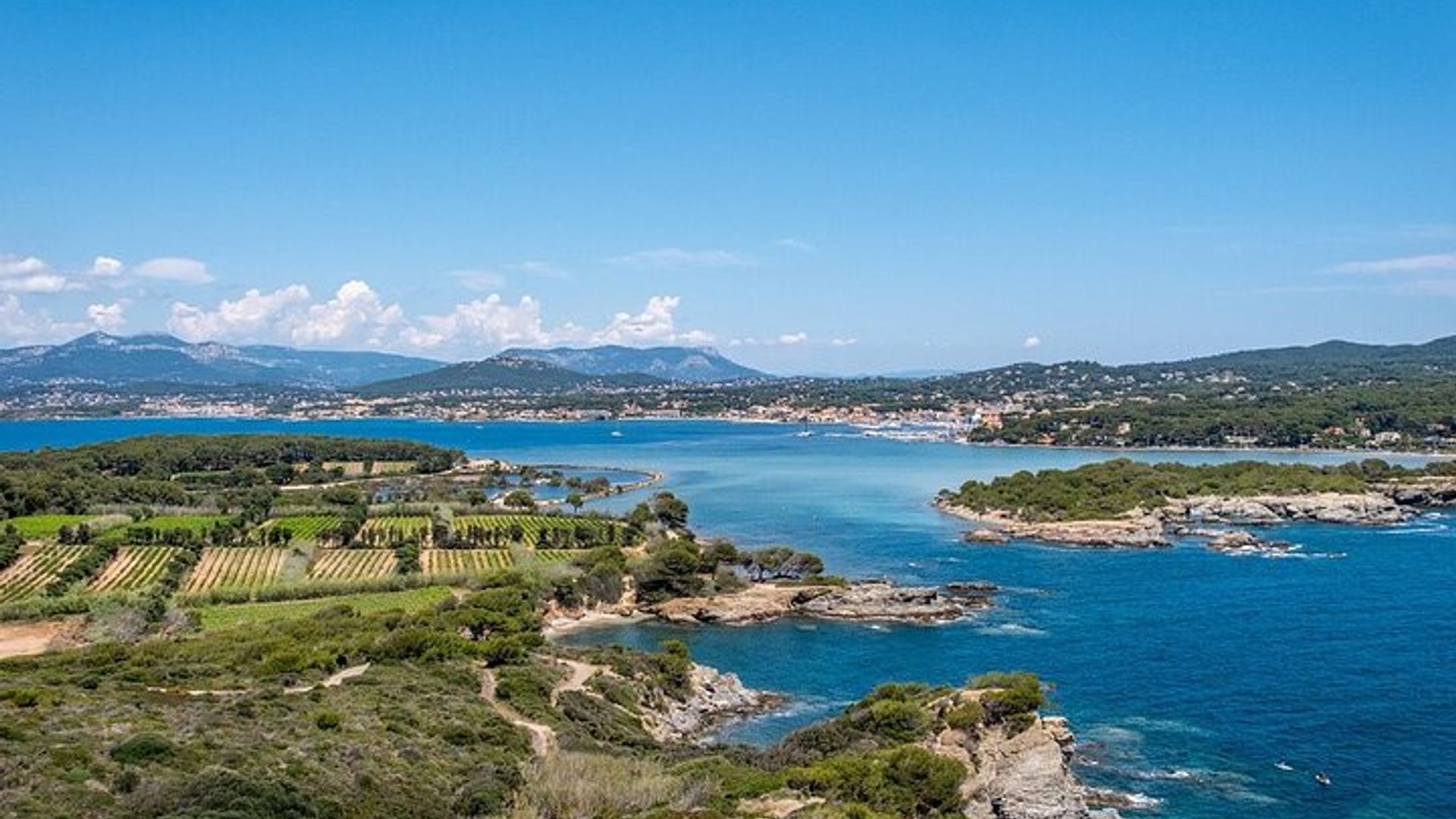 Bootsfahrt zur paradiesischen Insel & E-Bike-Tour vom Hafen Sanary