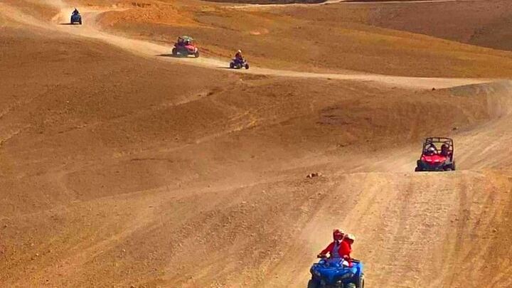 Dinner show & Quad Bike and Camel Ride in Marrakech Desert