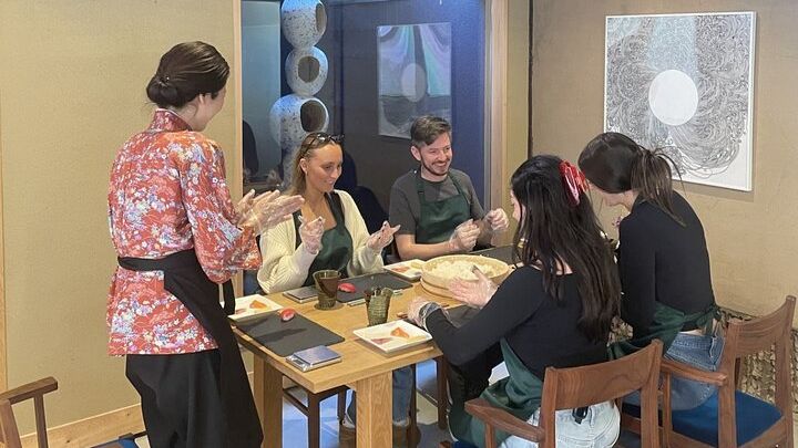 The Original Small-Group Sushi Making Class in Kyoto