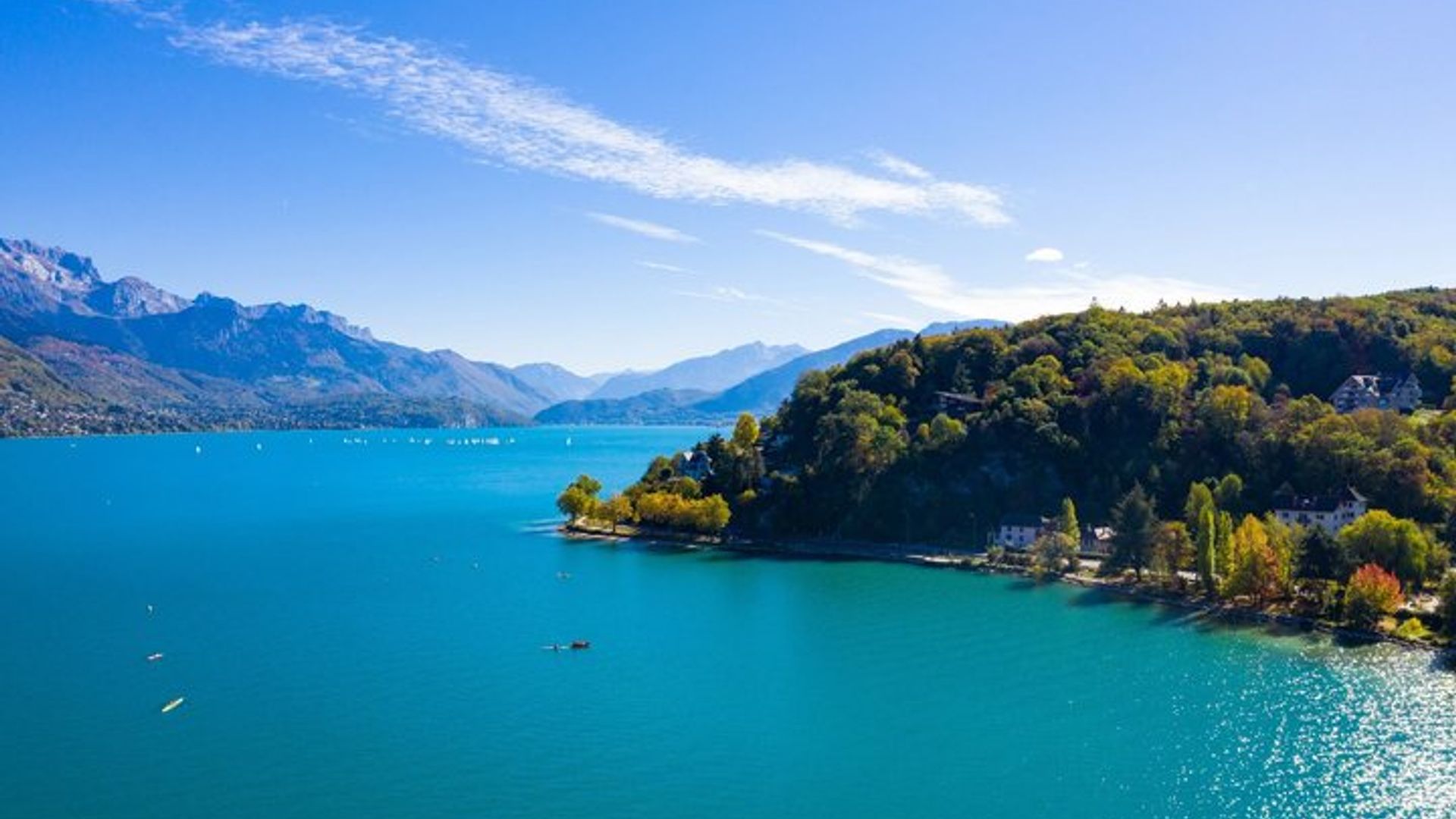 Transfert privé et croisière panoramique d'une heure sur le lac d'Annecy